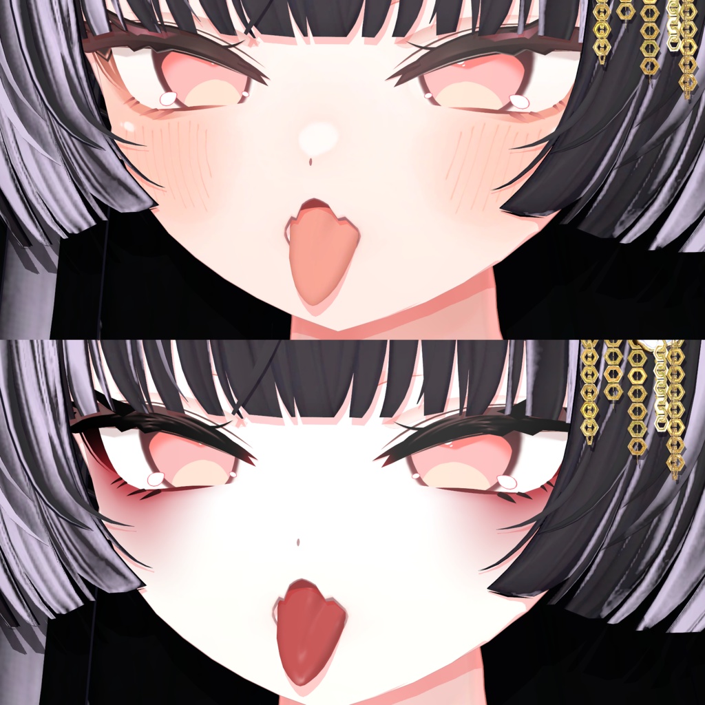 ღイチゴ, ICHIGO ღ Ichigo Oni make up & body texture + Face Blendshapes ღ イチゴ メイク テクスチャ ღ