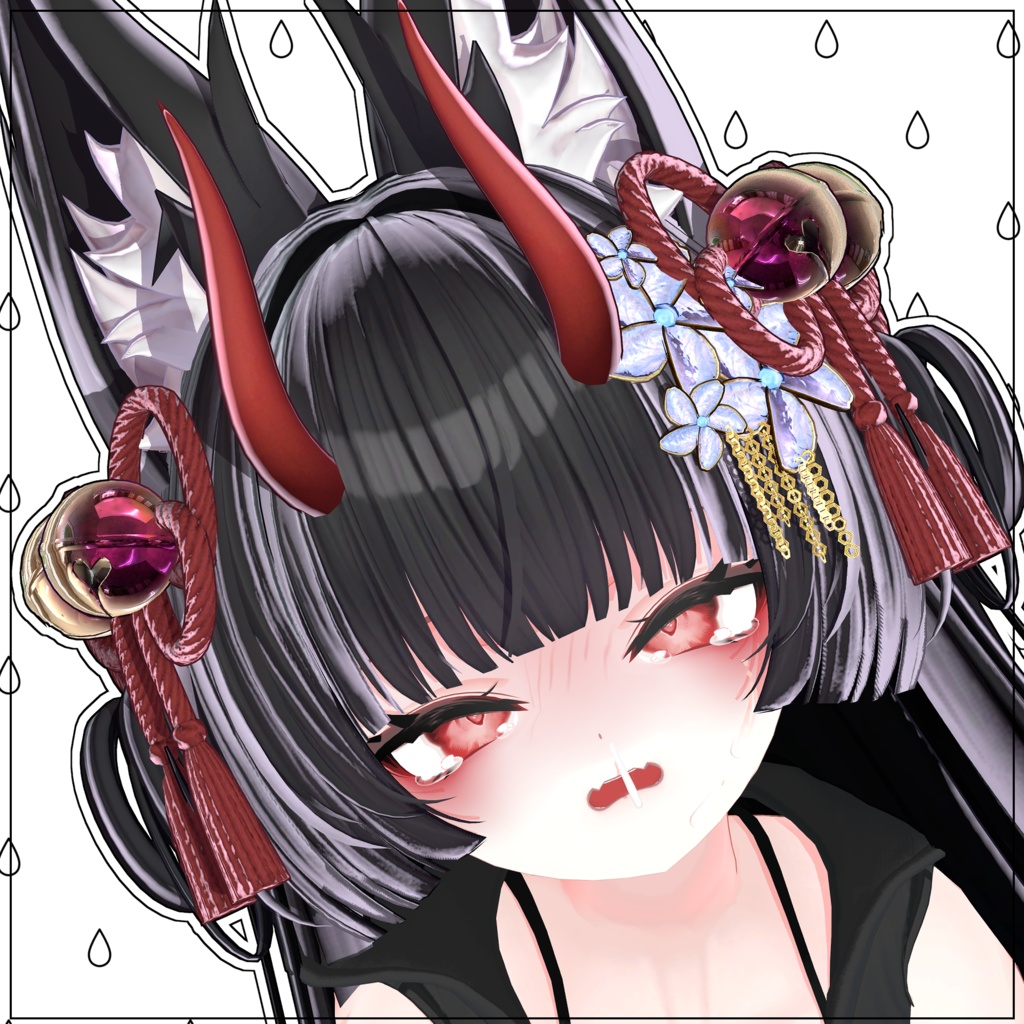 ღイチゴ, ICHIGO ღ Ichigo Oni make up & body texture + Face Blendshapes ღ イチゴ メイク テクスチャ ღ