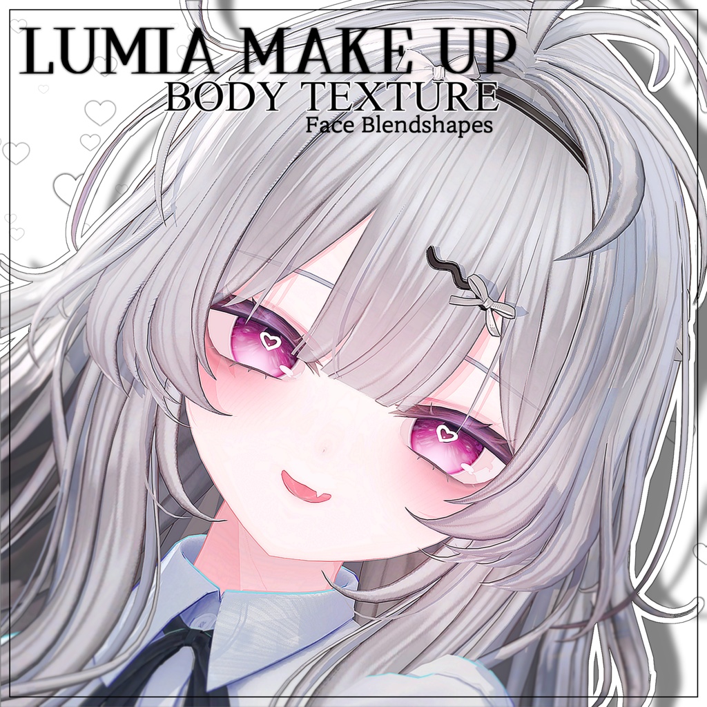 ★ 【LUMIA :: ルミア】 Lumia make up & body texture + Face Blendshapes :: ルミア メイク テクスチャ ★
