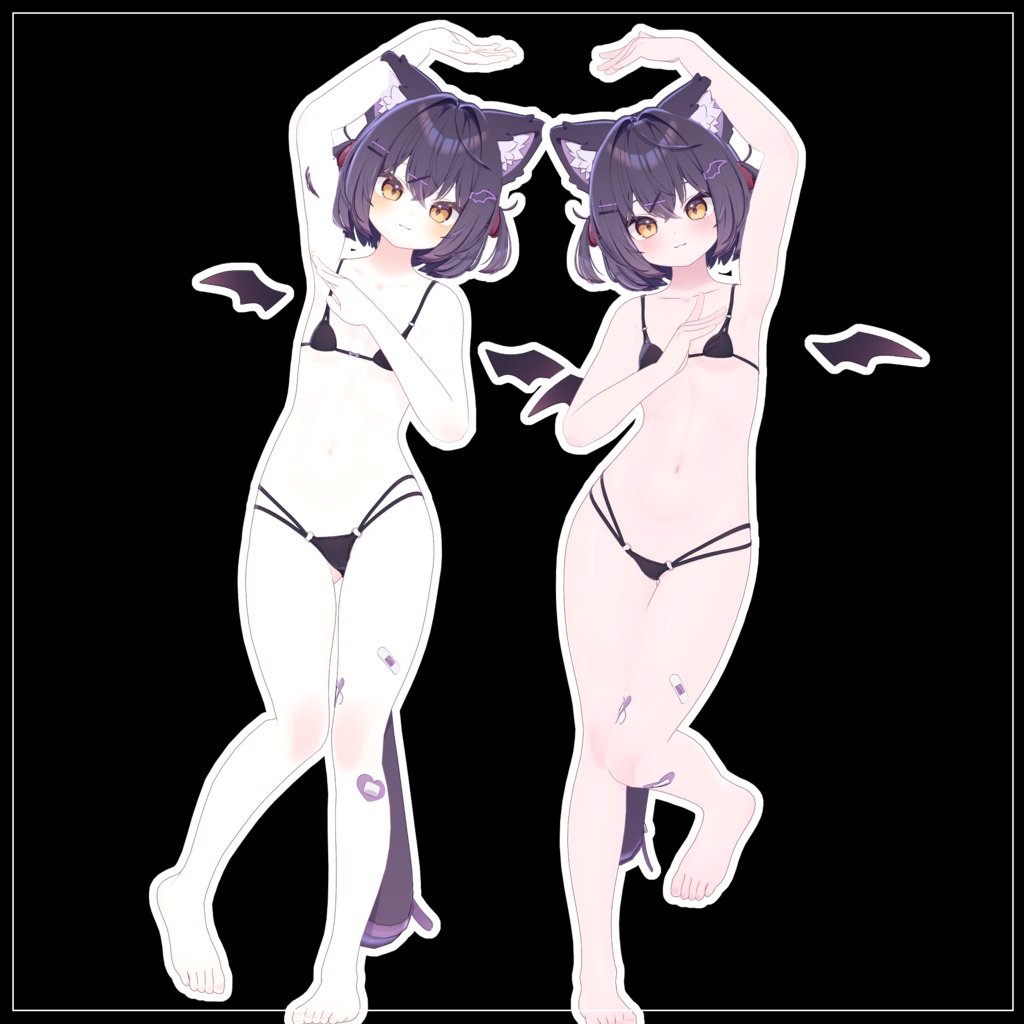 ⌖꙳ ショコラ/ Chocolat ⌖꙳ Chocolat Spring make up & body texture + Face Blendshapes ⌖꙳ ショコラ メイク テクスチャ ⌖꙳