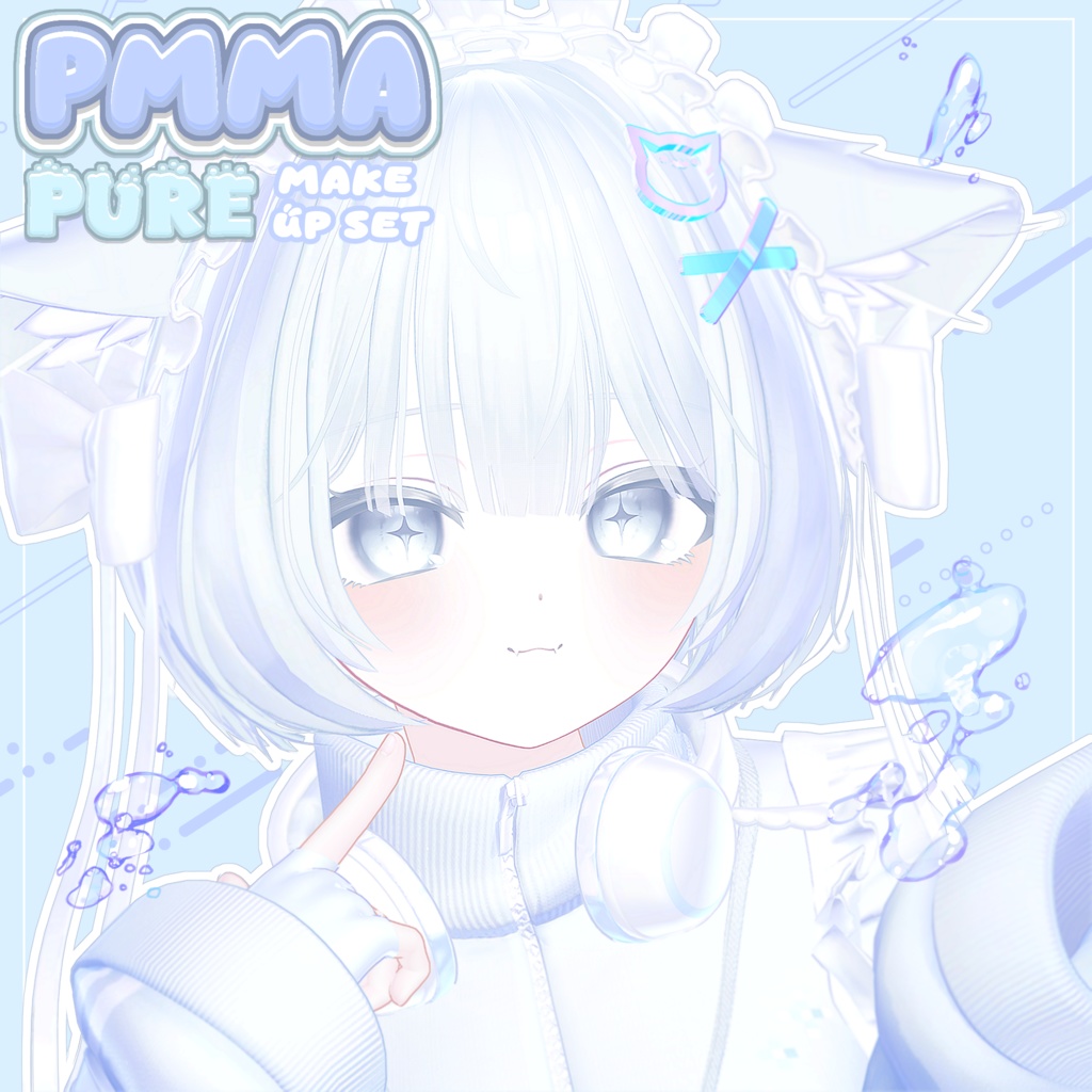 ⯎ピューマのぷまちゃん, Pmma ⯎ Pmma Pure make up & body texture + Face Blendshapes ⯎ピューマのぷまちゃん メイク テクスチャ ⯎ 