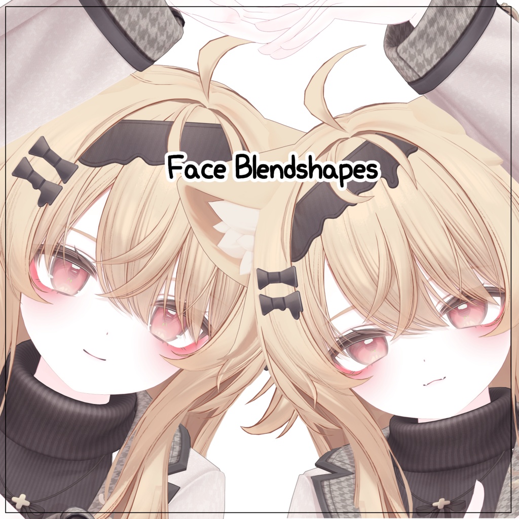 【エク, Eku 】 Eku Soft make up & body texture + Face Blendshapes 【エク メイク テクスチャ 】