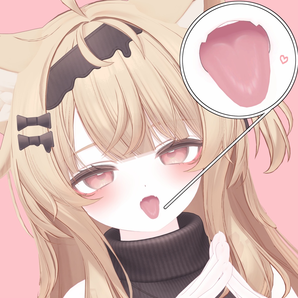 【エク, Eku 】 Eku Soft make up & body texture + Face Blendshapes 【エク メイク テクスチャ 】
