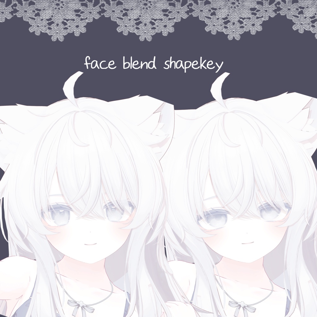 ⯎エク, Eku ⯎  Eku Pure make up & body texture + Face Blendshapes ⯎エク メイク テクスチャ ⯎