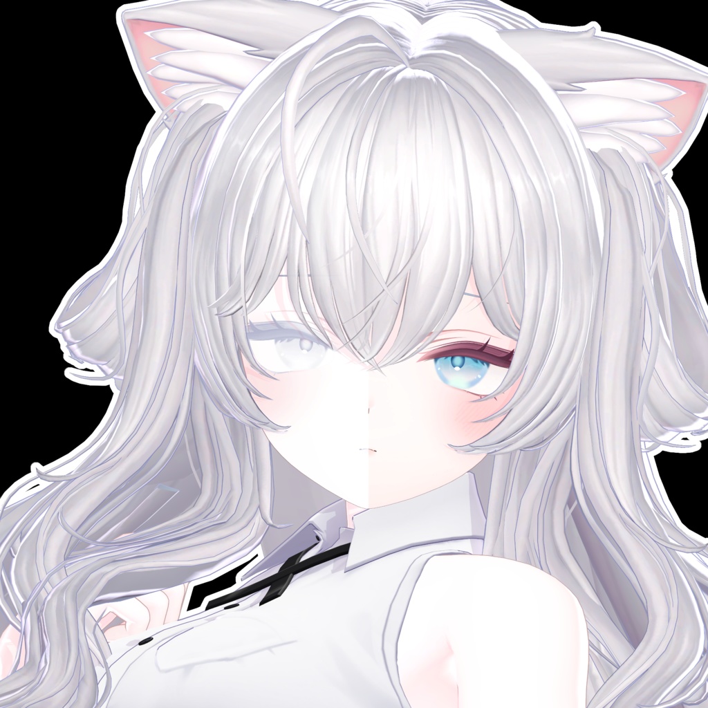 ⯎ 【ラムネ/Ramune 】 Ramune Pure make up & body texture + Face Blendshapes ⯎ラムネ メイク テクスチャ ⯎