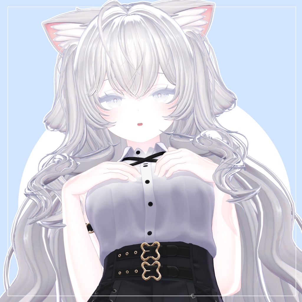 ⯎ 【ラムネ/Ramune 】 Ramune Pure make up & body texture + Face Blendshapes ⯎ラムネ メイク テクスチャ ⯎