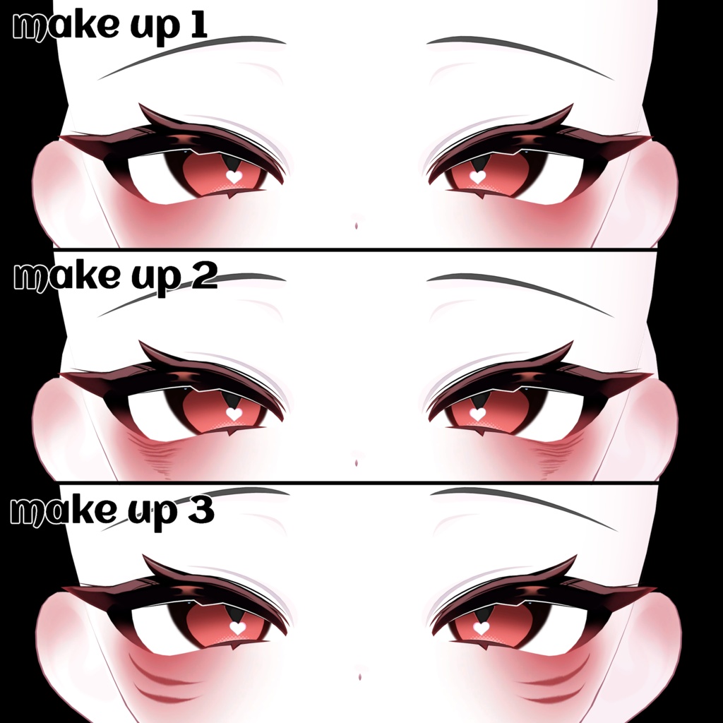 ღプラム, Plum ღ Plum Oni make up & body texture + Face Blendshapes ღ プラム メイク テクスチャ ღ