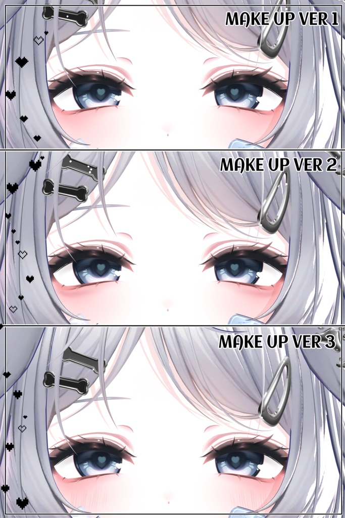 【KUMALY :: クマリ】 Kumaly make up & body texture + Face Blendshapes :: クマリ メイク テクスチャ