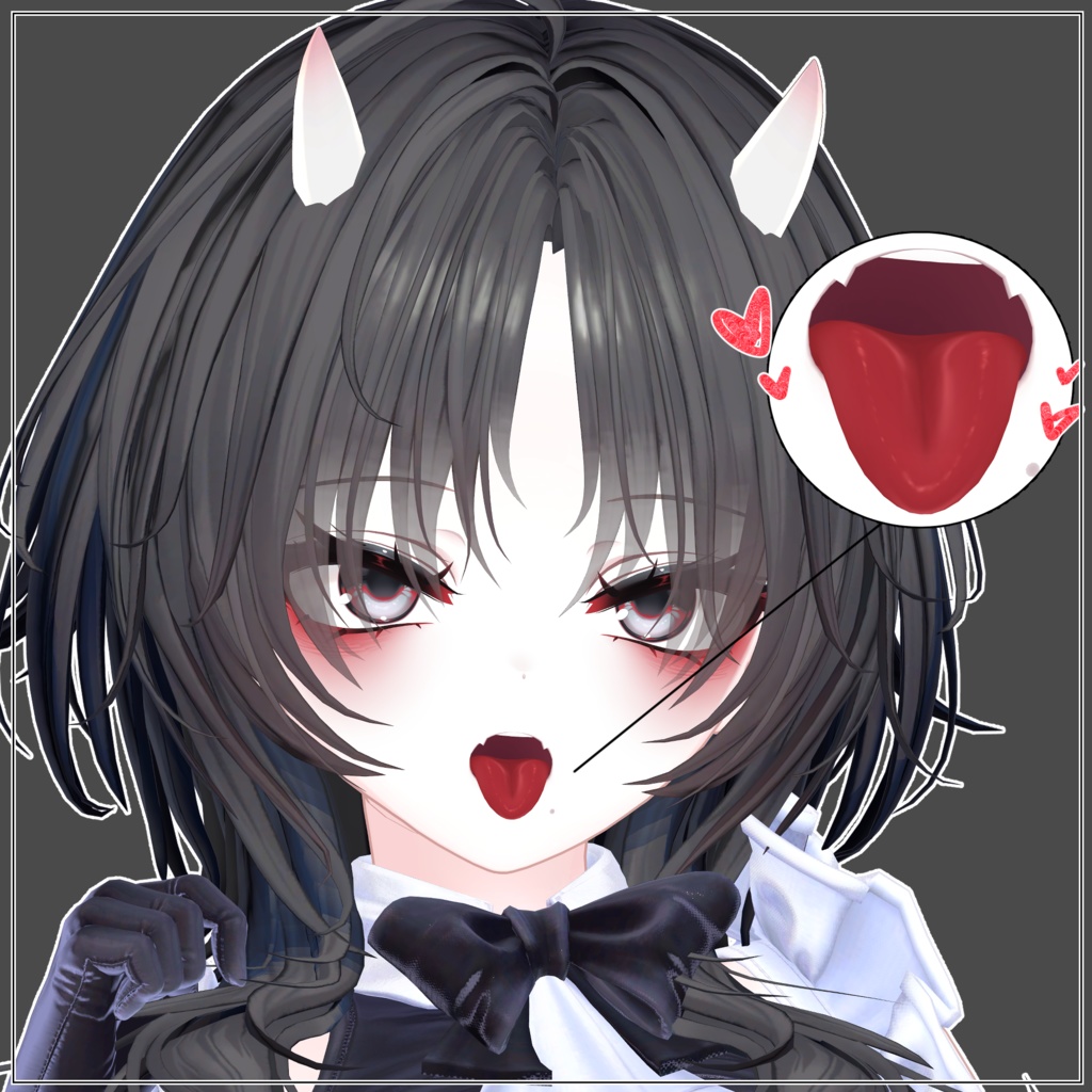 ♡【KUMALY / クマリ】 Kumaly Oni Make up & body texture + Face Blendshapes ♡ クマリ メイク テクスチャ♡