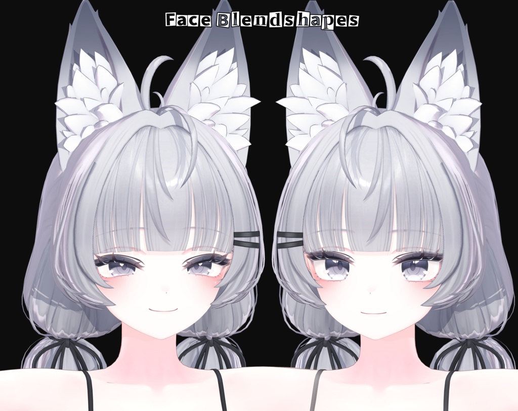 ♡【SHIRAHA / シラハ】 Shiraha soft make up & body texture + Face Blendshapes ♡ シラハ メイク テクスチャ♡