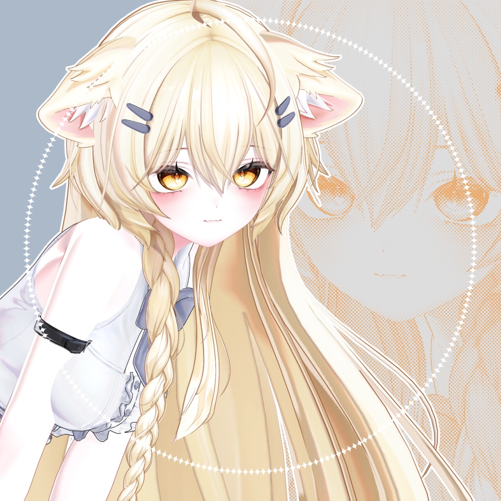 【まよ, Mayo 】 Mayo Soft make up & body texture + Face Blendshapes 【まよ メイク テクスチャ 】