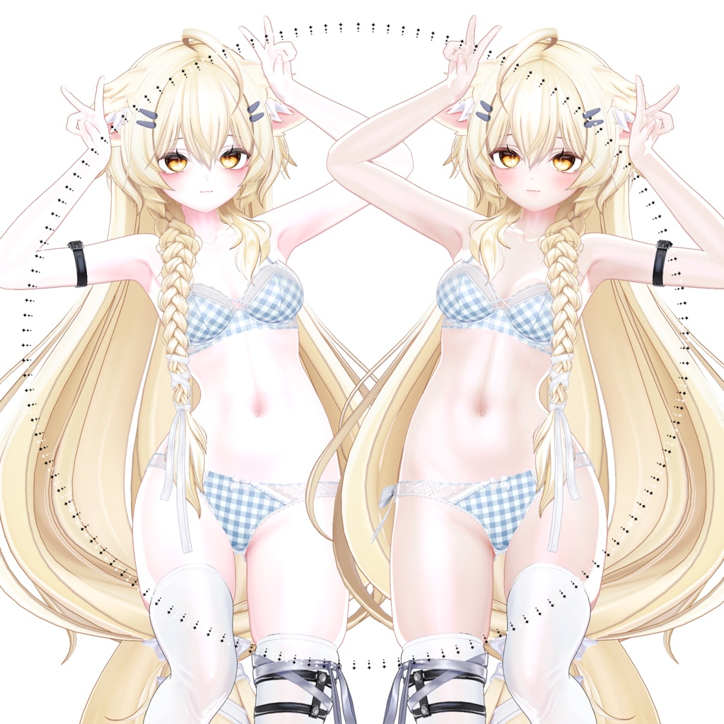 【まよ, Mayo 】 Mayo Soft make up & body texture + Face Blendshapes 【まよ メイク テクスチャ 】