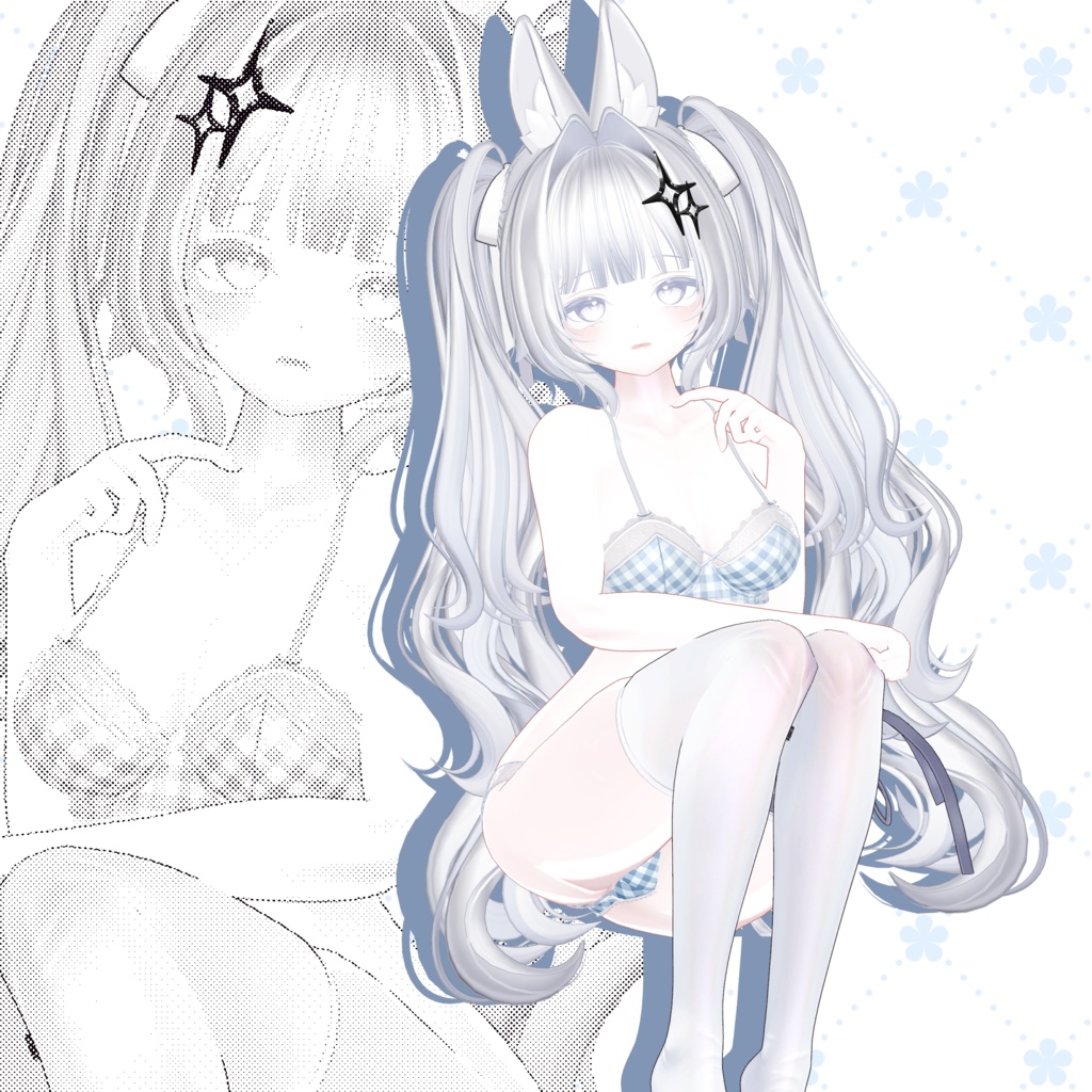 ⯎ 【 MAYO / まよ 】 Mayo Pure make up & body texture + Face Blendshapes ⯎ まよ メイク テクスチャ ⯎