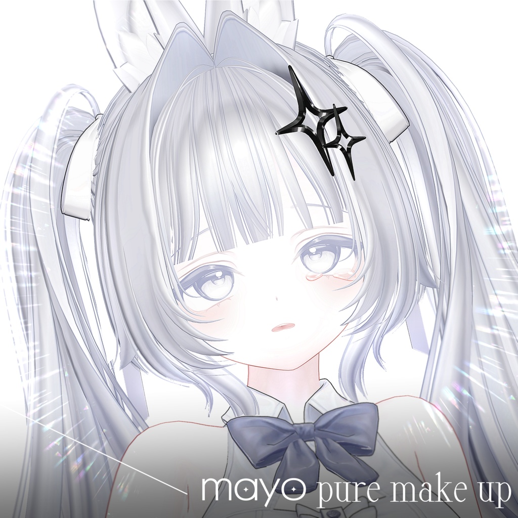 ⯎ 【 MAYO / まよ 】 Mayo Pure make up & body texture + Face Blendshapes ⯎ まよ メイク テクスチャ ⯎