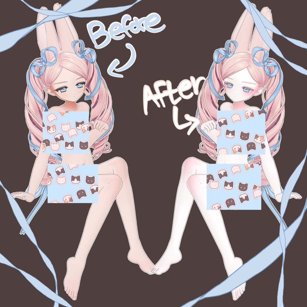 ୨୧ フィユエ, Fyuett ୨୧ Fyuett Soft make up & body texture ୨୧ フィユエ メイク テクスチャ ୨୧