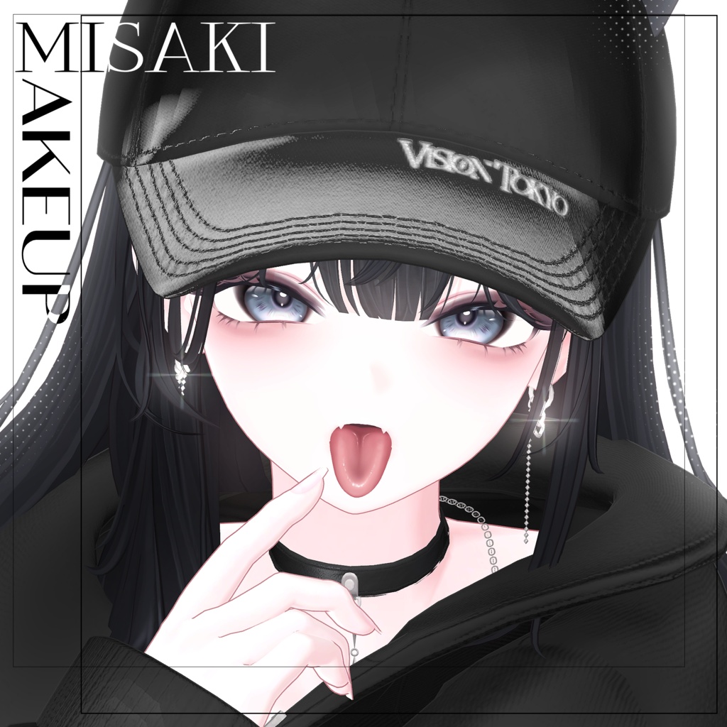 【海咲, MISAKI 】 Misaki Soft make up & body texture + Face Blendshapes 【海咲 メイク テクスチャ 】 
