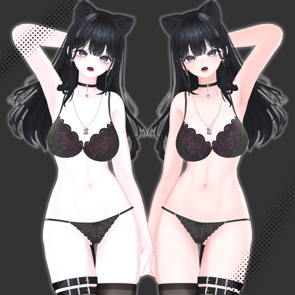 【海咲, MISAKI 】 Misaki Soft make up & body texture + Face Blendshapes 【海咲 メイク テクスチャ 】
