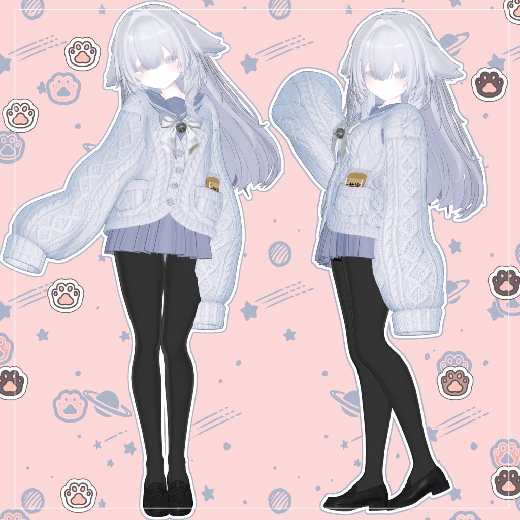 ✧ 輝夜, Kaguya ୨୧ Kaguya Pure make up & body texture ୨୧ 輝夜 メイク テクスチャ ✧