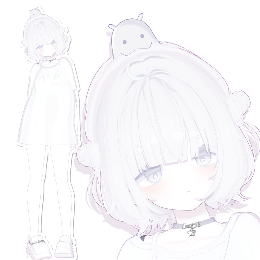 ✧ うらら, Urara ୨୧ Urara Pure make up & body texture + Face Blendshapes ୨୧ うらら メイク テクスチャ ✧