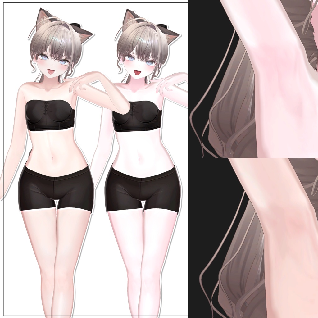 ♥ ミシェラ, Michella ♥ Michella Soft make up & body texture + Face Blendshapes ♥ ミシェラ メイク テクスチャ ♥