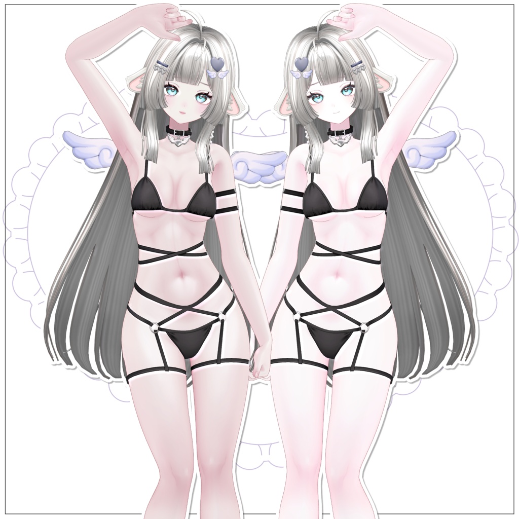 【デイジー, DAISY 】 Daisy Soft make up & body texture + Face Blendshapes 【デイジー メイク テクスチャ 】