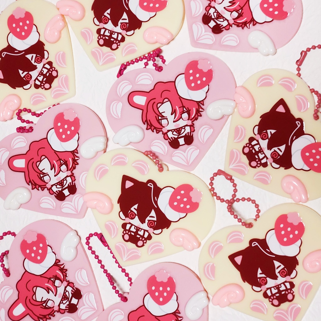 ショートケーキアクキー