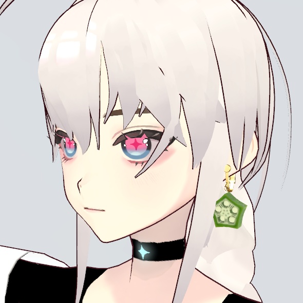 オクラのピアス