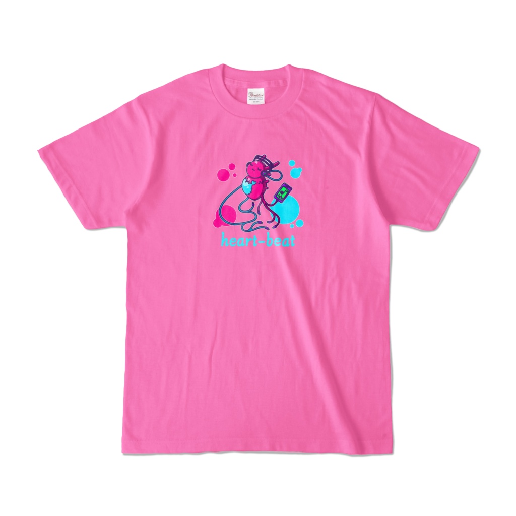 heart-beat Tシャツ（ピンク）