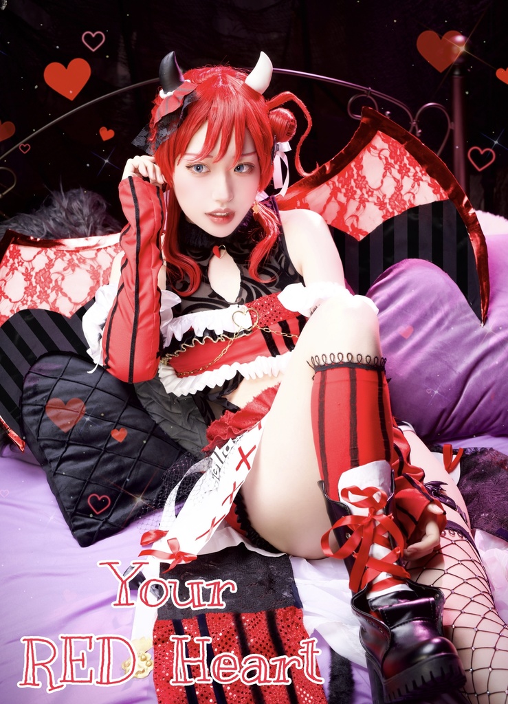 小悪魔メイ写真集「Your RED Heart」