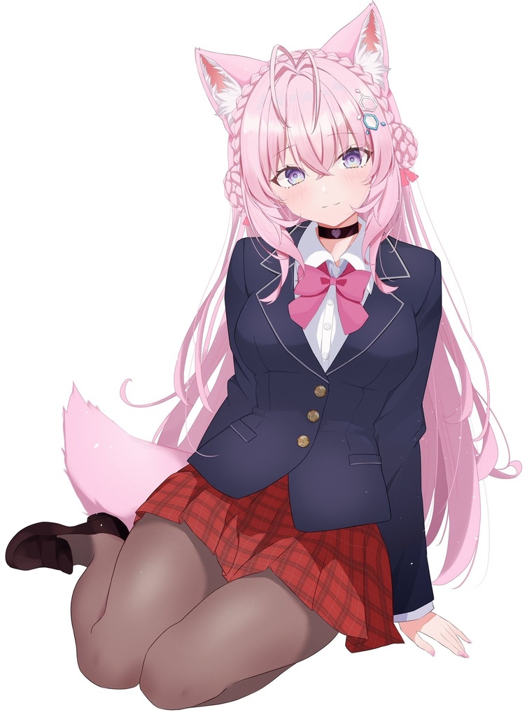 【非公式】博衣こより（制服） アクリルフィギュア