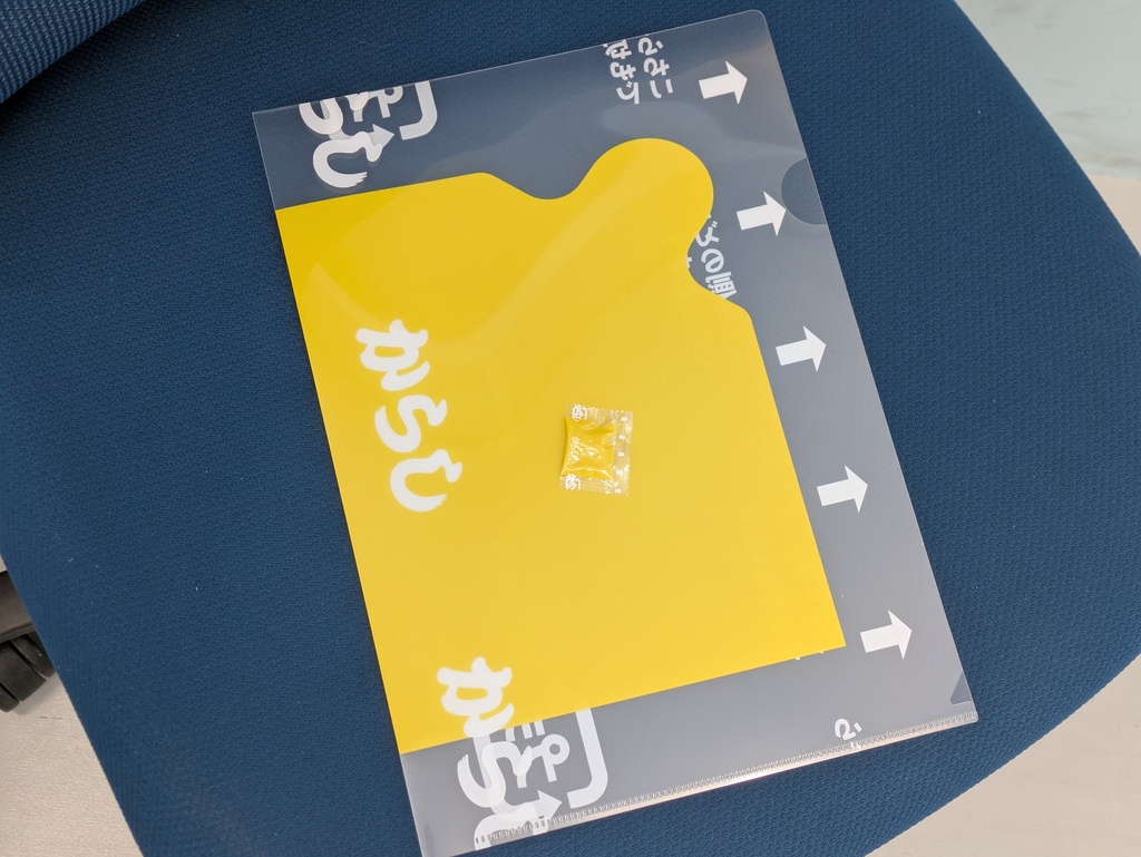 からし風クリアファイル