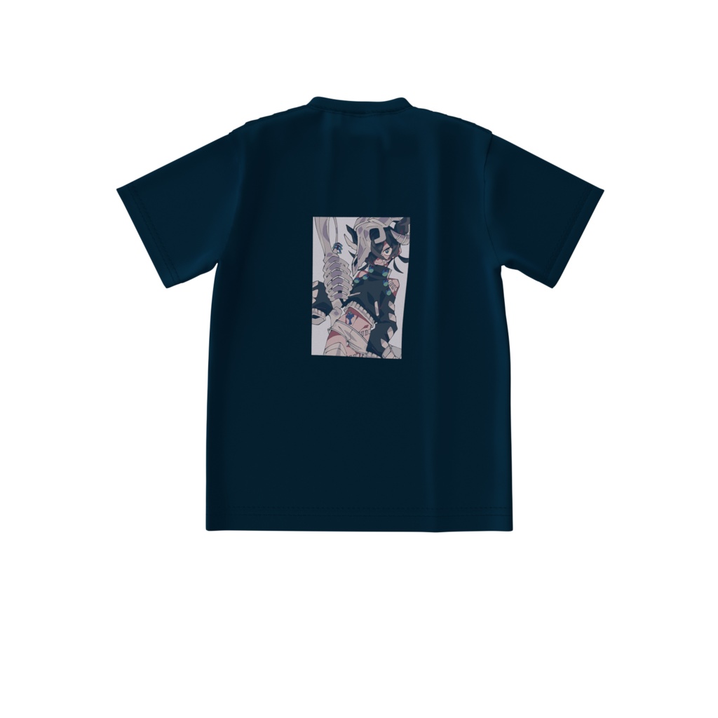 さヌロゴ黒Tシャツ(背面オルギア)