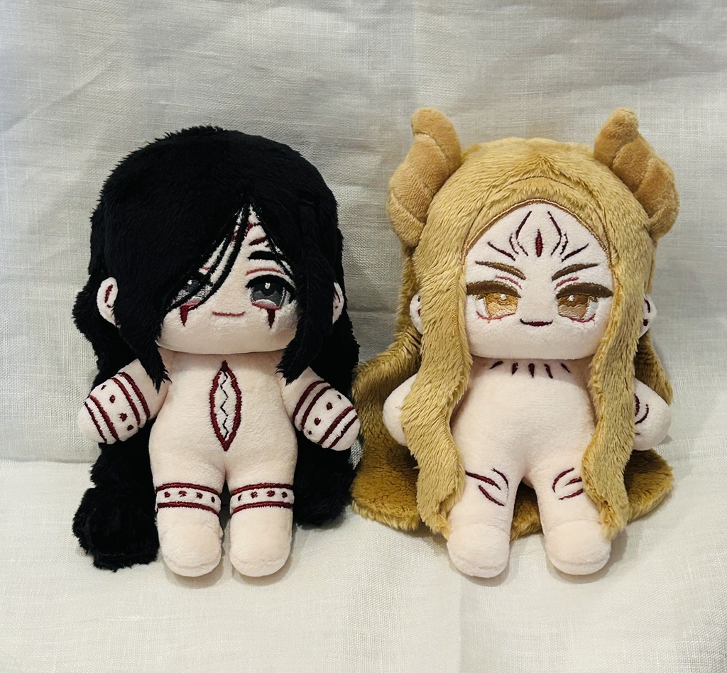 イオンとロヴァタールぬいぐるみ(10cm・二体セット)