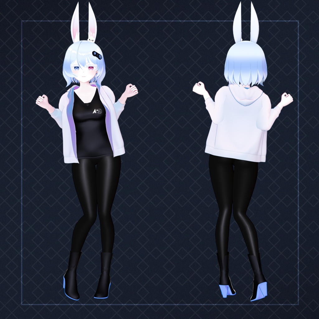 オリジナル3Dモデル"Vivi"