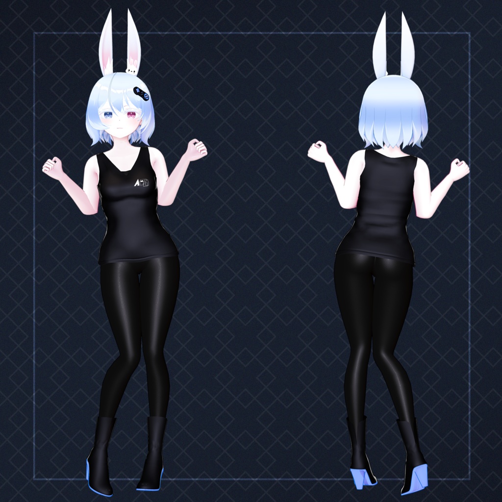 オリジナル3Dモデル"Vivi"