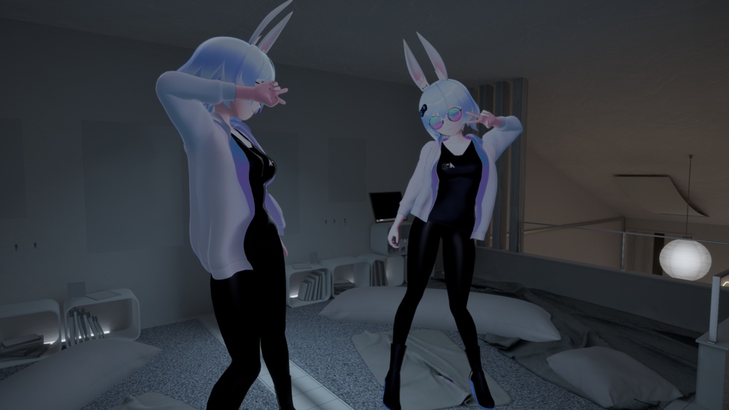 オリジナル3Dモデル"Vivi"