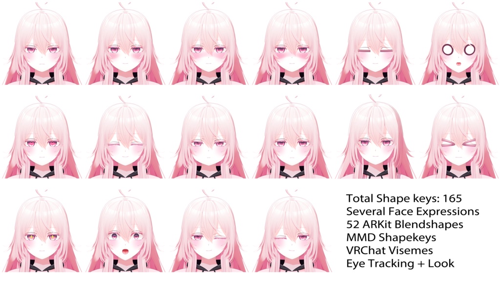 オリジナル3Dモデル"Inori"