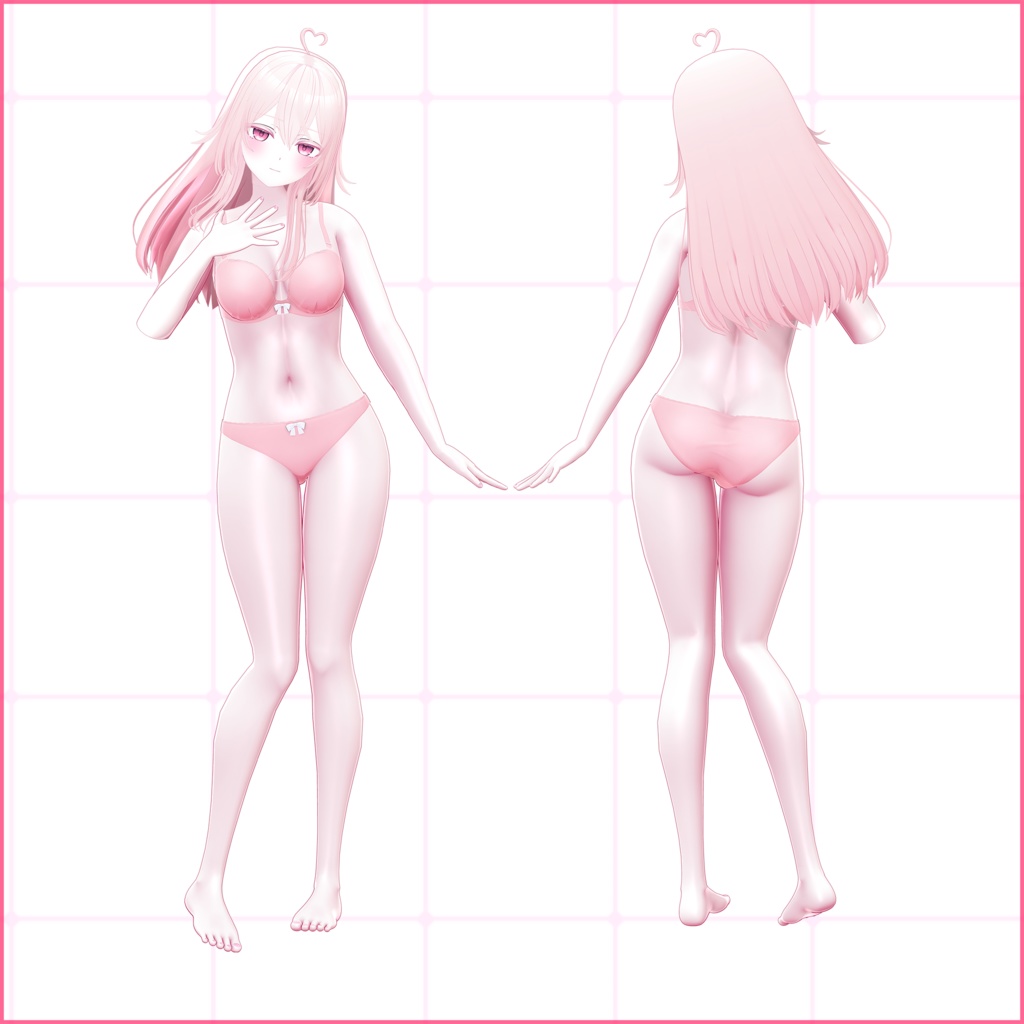 オリジナル3Dモデル"Inori"