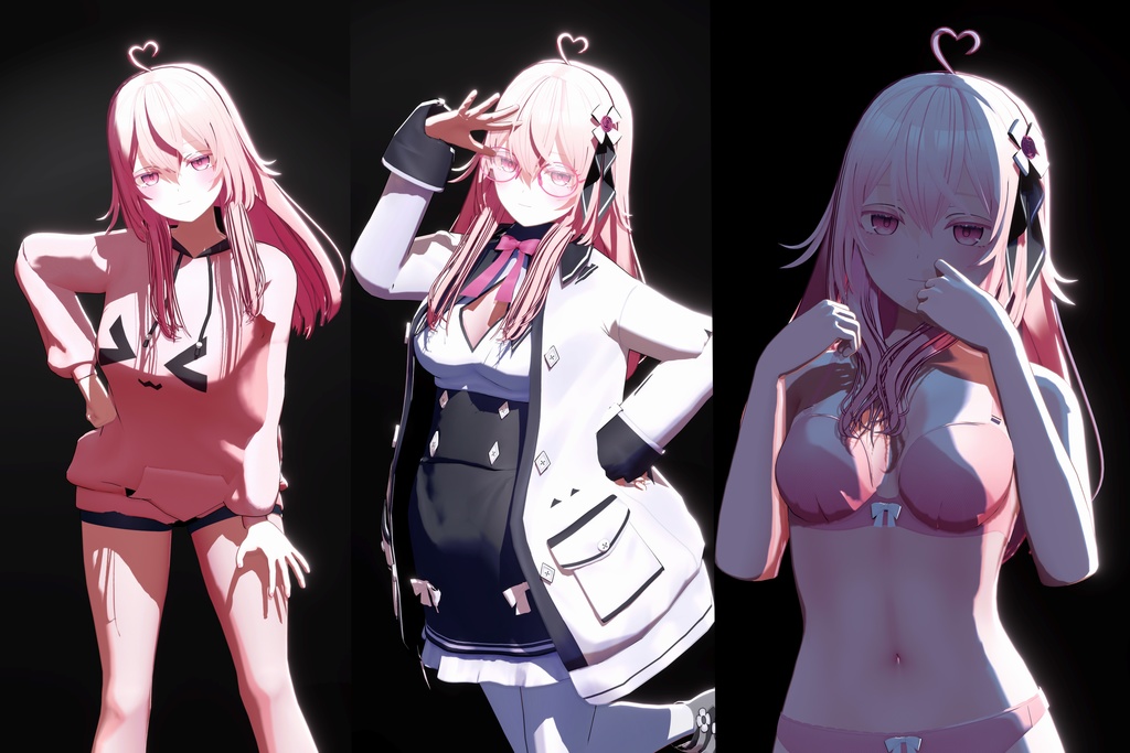 オリジナル3Dモデル"Inori"