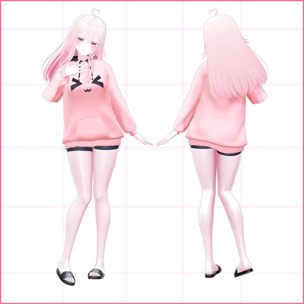 オリジナル3Dモデル"Inori"