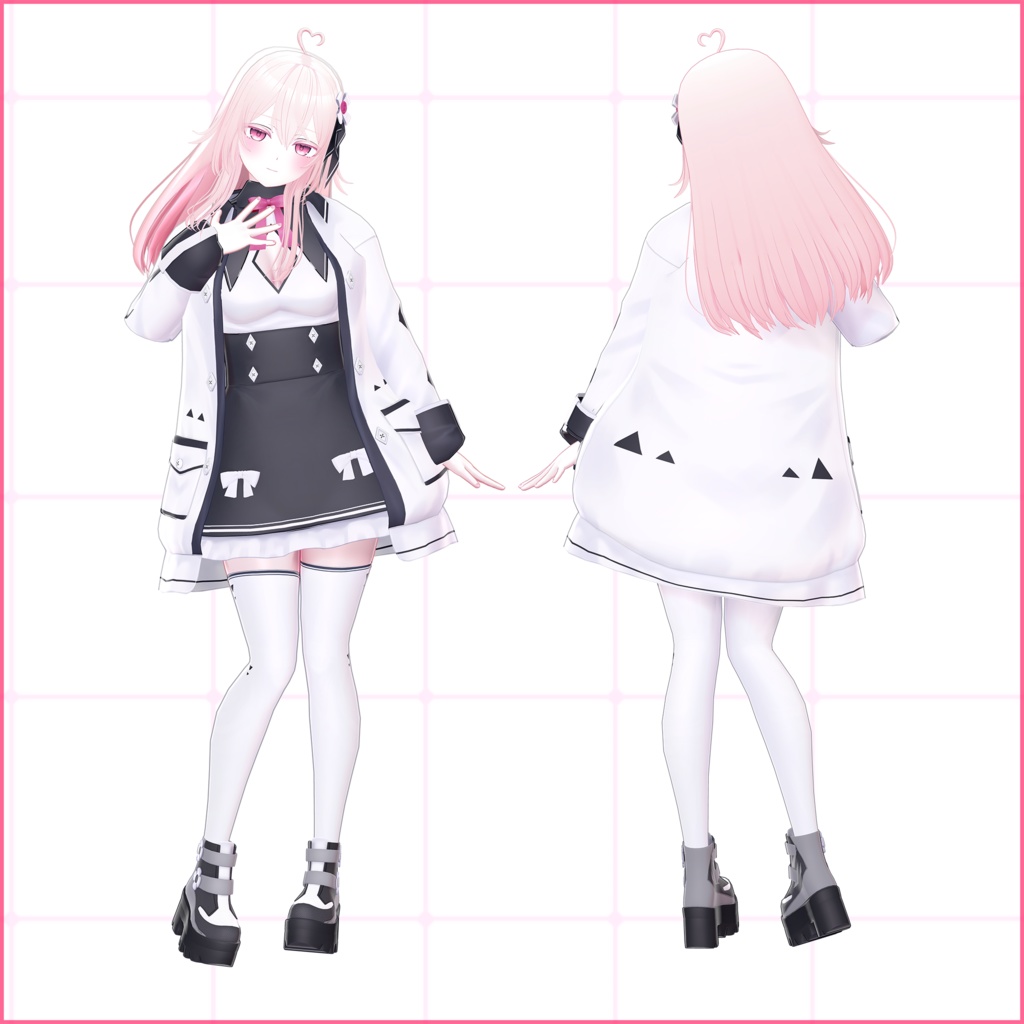 オリジナル3Dモデル"Inori"