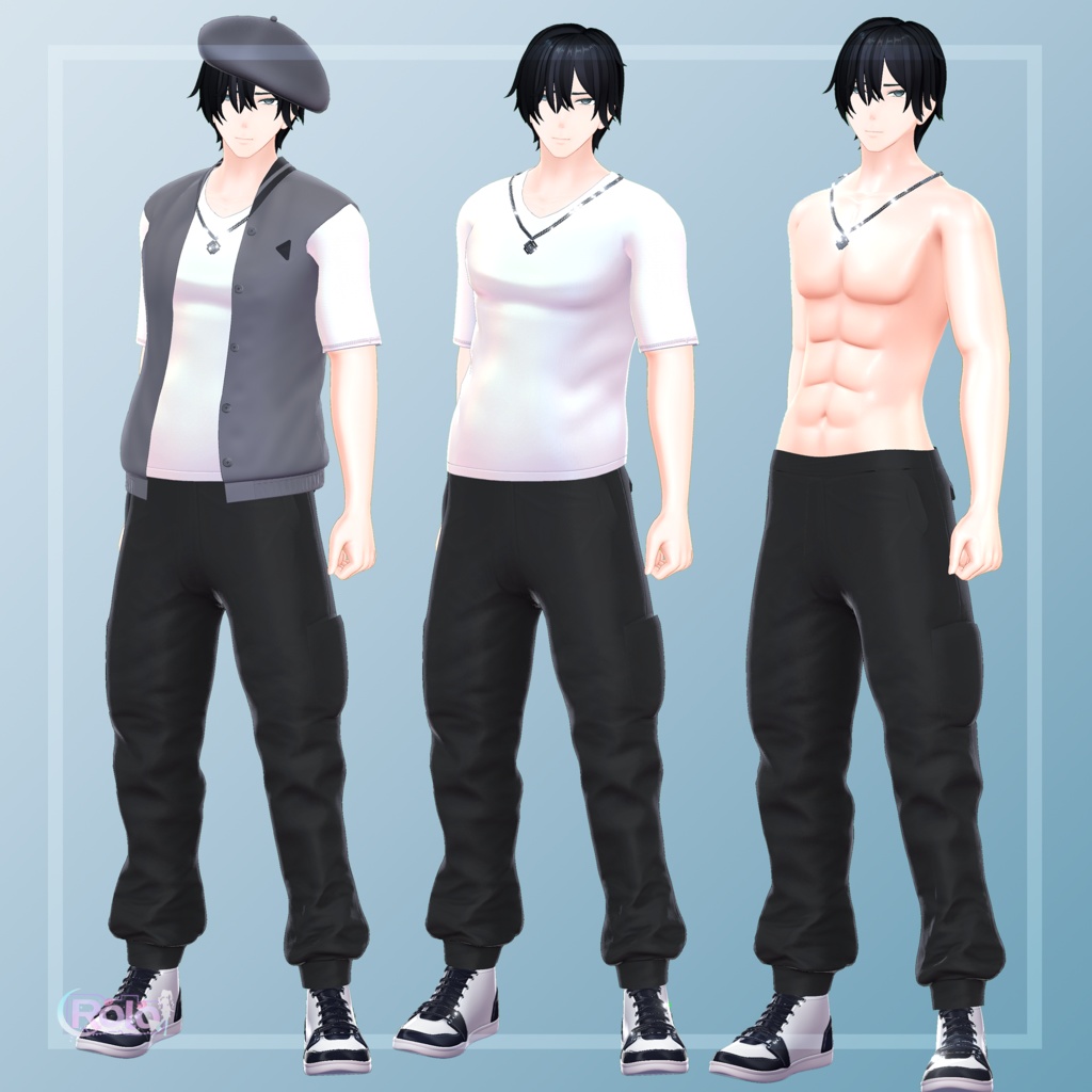 オリジナル3Dモデル"Kevin"