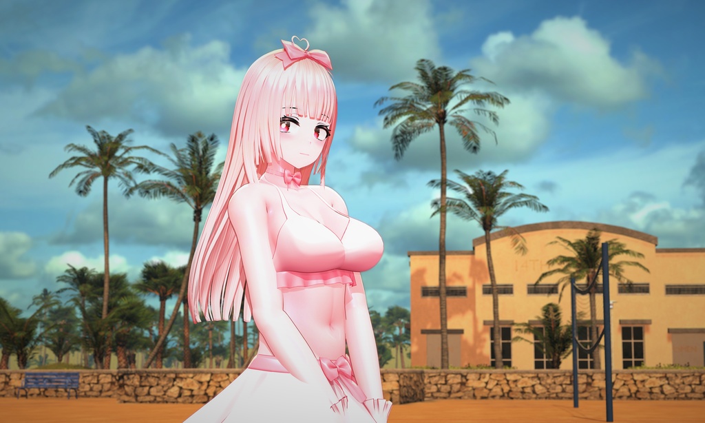 オリジナル3Dモデル"Lina"