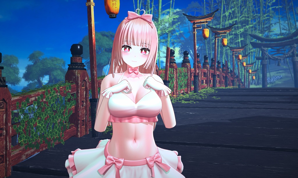 オリジナル3Dモデル"Lina"