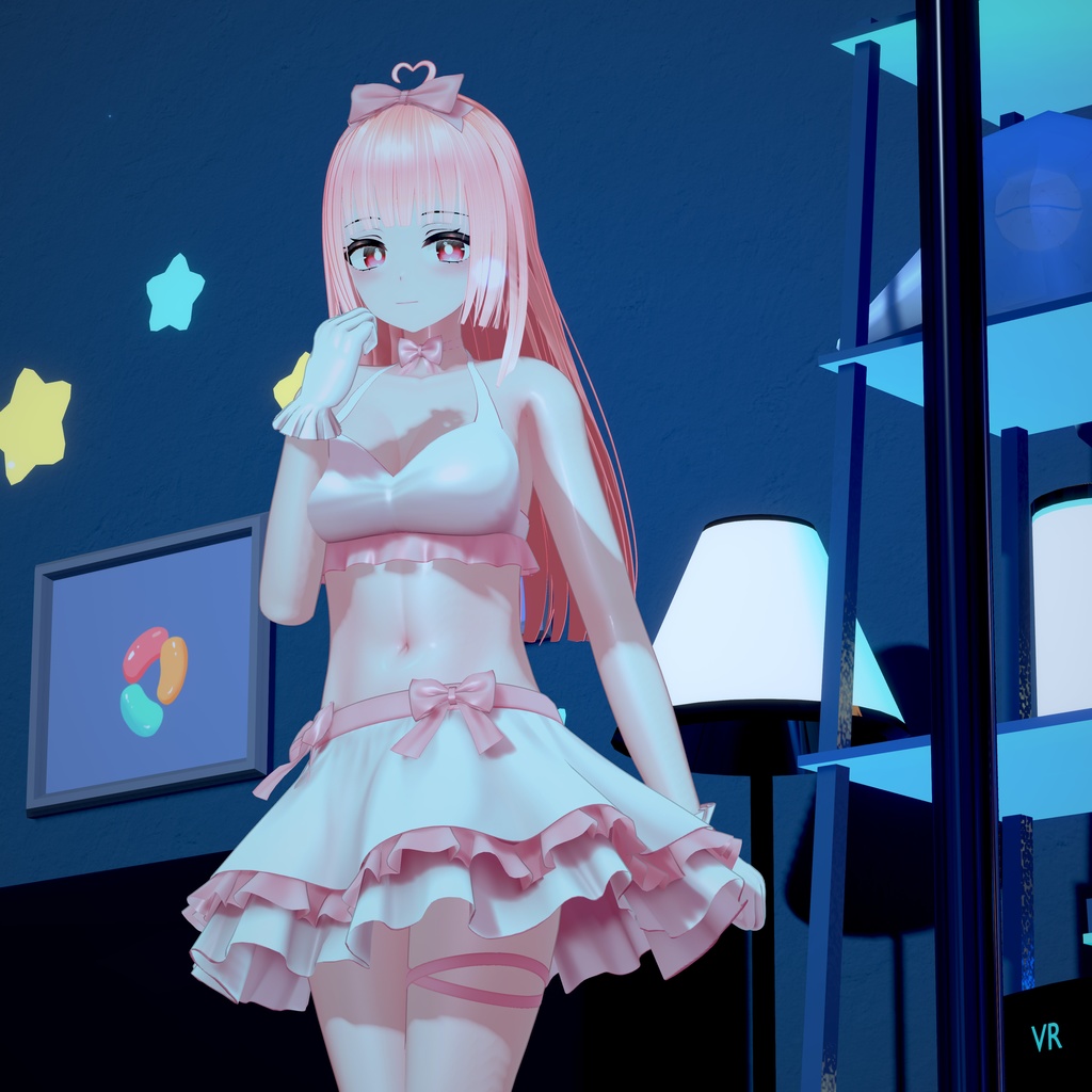 オリジナル3Dモデル"Lina"