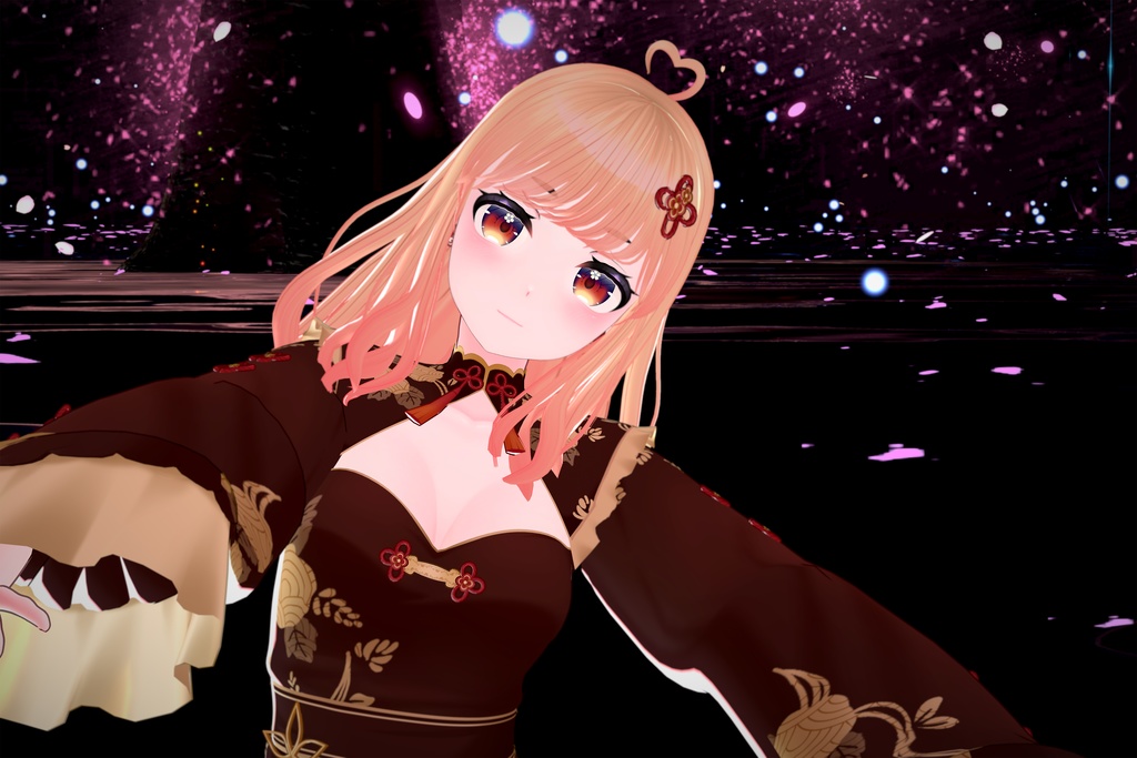 オリジナル3Dモデル"Mei"