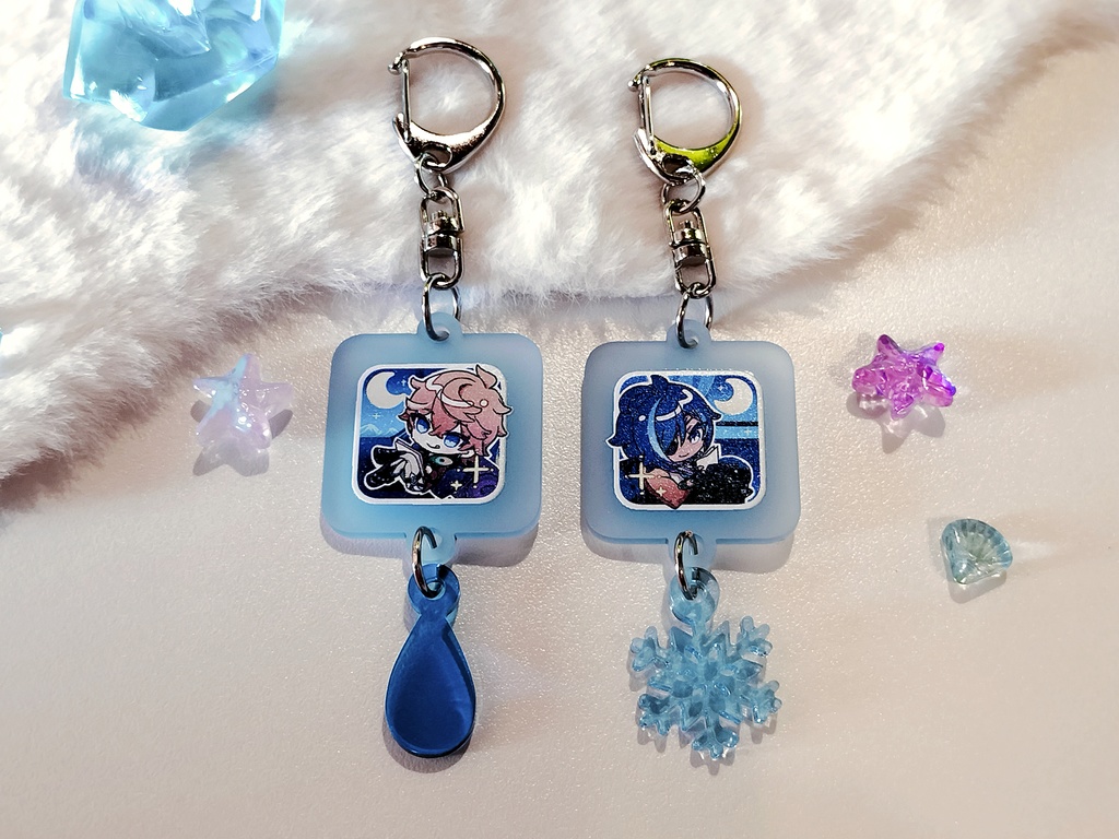 タルガイ文通アクリルキーホルダー