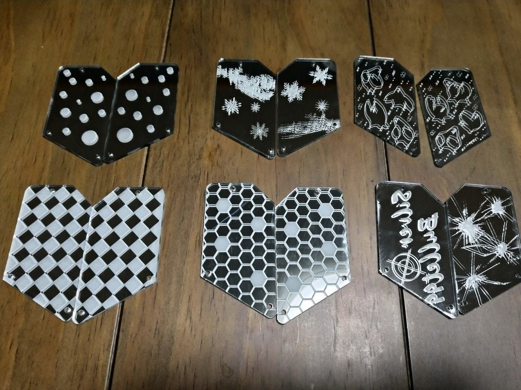 SilverBullet アクリル保護プレート