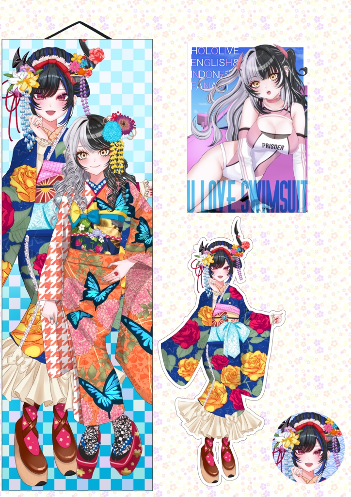 C107 新刊セット　ネリッサver．(アクリルスタンド付フルセット)