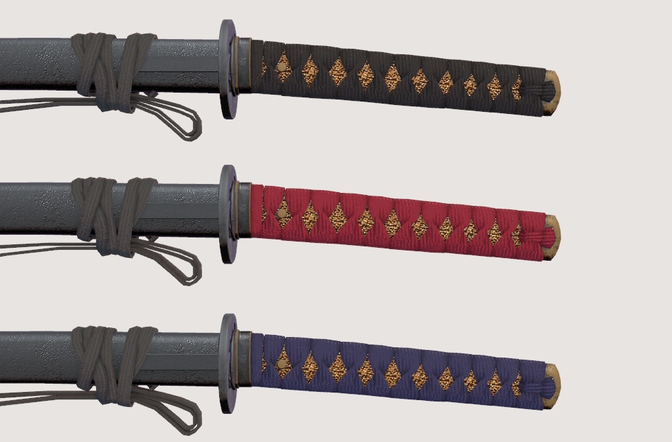 【VRChat向け】 日本刀「影縫」